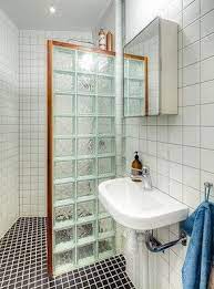 Creating pony walls for above grade brick. 56154326573929524 Mxw2jdcb F Loft Bathroom Bathroom Style Bathroom Makeover
