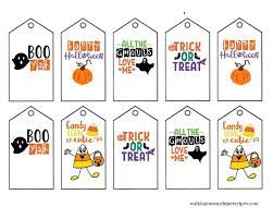 Printable Halloween Gift Tags Halloween Party Bags Halloween Labels Printable Halloween Labels