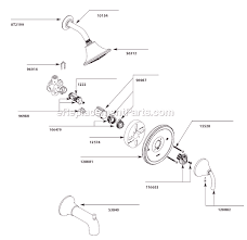 Fix a leaky moen bathroom faucet in less than 15 minutes. Moen Tub And Shower Faucet Ts2141 Ereplacementparts Com