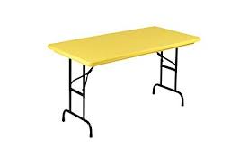 Correll Ra2448a 28 R Series Adjustable Plastic Folding Table 24 Folding Table Table Home Decor