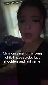 Mom Singing Tlc No Scrubs When I Have Scrubs Face