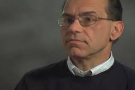 Eva Conner, St. Croix Ojibwa, running with the treaty staff in central  Wisconsin en route to Washington D.C., 1998