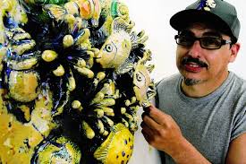 Watery ceramic creations have grown into one-man show