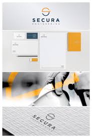 Secura Engineering Brand Corporate Identity Logo Design Logo Branding Wellness Design