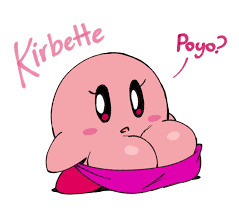 Kirby with boobs