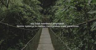 Aku Tidak Membenci Perpisahan Karena Nyatanya Ia Mampu Menciptakan Suatu Pertemuan Walau Nyatanya Memang Pahit Dan Menyakitk Kutipan Perpisahan Buku Sekolah