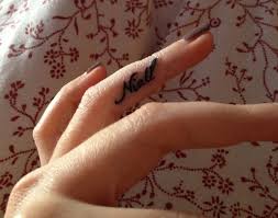 Husband Name Tattoo Name Tattoos Name Tattoo On Finger Husband Name Tattoos