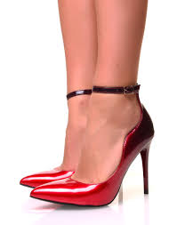 Trouvez escarpins rouge sur 2ememain ✅ avantageux pour tout le monde. Escarpins Bordeaux Degrade A Bride