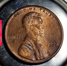 1992 Penny Space On The Back Of His Neck To Collar Coins Pinterest Coins Coins Worth Money And Coin Collecting Rare Coins Worth Money Coins Worth Money Valuable Pennies