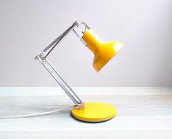I Love This So Cute And Bright Reminds Me Of The Pixar Lamp Yellow Desk Lamps Desk Lamp Yellow Desk