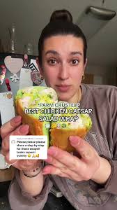 Ceasar Salad Wrap Recipe Cheese Crust