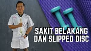 4) rawatan tanpa suntikan atau pembedahan. Simptom Simptom Slip Disc No 3 Yang Ramai Masih Tak Tahu