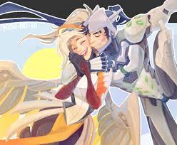 Kisu No Hi You Ve Rescued Me Again Doctor Ziegler Overwatch Comic Overwatch Fan Art Mercy Overwatch