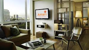 Sleeping capacity is 5 people with sofabed. Family Friendly Serviced Residences In Soi Soonvijai Accomodation Amari Residences Bangkok Two Bedroom Suite