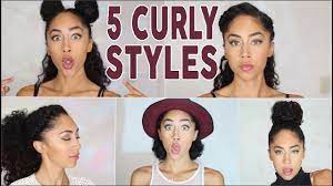 Five Curly Hairstyles In 5 Minutes Beauty Tips And Information Curly Hair Styles Easy Hairstyles Long Hair Styles