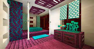 Modern bedroom design minecraft blocks pictures names. I Built A Modern Nether Bedroom With Those Awesome New Blocks Minecraft
