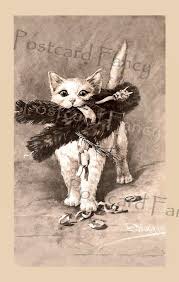 Cat Captures Scary Krampus In Mouth Instant Digital Download Etsy