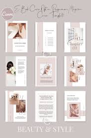 Beauty Boss Canva Templates Lead Magnet Course Program Feebie Opt In Presentation In 2020 Ebook Design Book Design Layout Ebook Layout