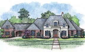 The style also includes large extravagant windows and doors and prominent rooflines. French Country House Plan 4 Bedrooms 3 Bath 3997 Sq Ft Plan 91 117