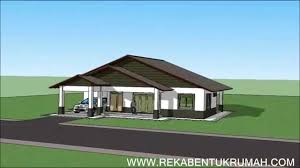 Reka bentuk rumah eksklusif 4 bilik 3 bilik air. Pelan Rumah B1 31 Pelan Rumah Banglo Setingkat 3 Bilik 2 Bilik Air Youtube