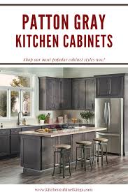 Patton Gray Kitchen Cabinets From Kitchen Cabinets Kings In 2020 Assembled Kitchen Cabinets Online Kitchen Cabinets Kitchen Cabinet Kings
