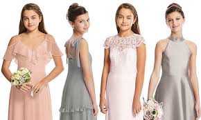 It looks exactly as pictured. Junior Bridesmaid Dresses For Girls Teens Dessy Group