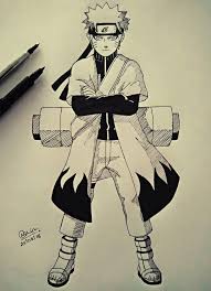 Naruto Sage Mode Manga Style Naruto Naruto Sage Naruto Drawings Naruto Art