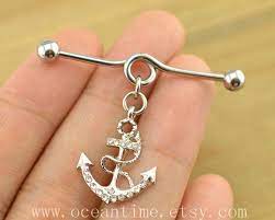 Pin By Lindsey Faries On Cute Piercings Ear Jewelry Industrial Barbell Earrings Guys Ear Piercings