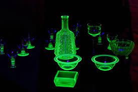 When present in glass, uranium imparts a yellow color and makes it very heavy. Uranium Glass Collectible Radioactive Glassware From A Bygone Era
