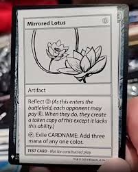 They also thin your deck, making a player slightly less likely to draw a land later in the game when they are no longer needed and can be. Mystery Booster Test Cards Mtg Wiki