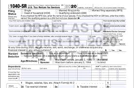 What follow are the highlights of several differences. Irs Form 1040 Sr What Is It