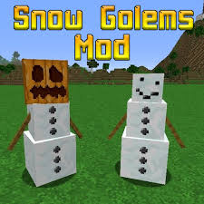 This mod adds 56 new golems to minecraft that will protect you from various threats. Snow Golem Mod For Minecraft Pe Apps On Google Play