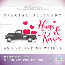 Download Digital Download Valentine Svg Vintage Truck Svg Hugs And Kisses Jpeg Valentine Sign Png Truck Hearts Love And Wishes Clip Art Art Collectibles Okoapet Com