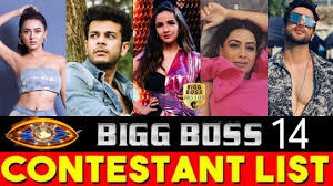 With sidharth shukla, hina khan and gauahar khan pulling the strings from a hidden corner of the house, the contestants will be confirmed only after 15 days. Bigg Boss 14 Contestants Name Archives Bollywood News 23