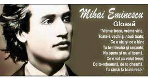 Start studying glossa de mihai eminescu. Eminescu GlossÄ Comentariu