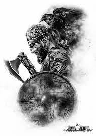 Pin By Bartosz Sitarski On Bikingk Norse Tattoo Viking Warrior Tattoos Viking Tattoo Sleeve