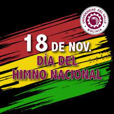 Que los hijos del grande. Univalle La Paz Dia De Himno Nacional De Bolivia Facebook