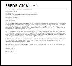 How to get off probation early. Early Probation Termination Letter Example Letter Samples Templates