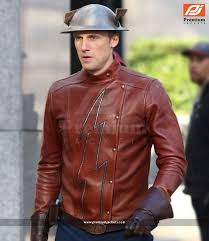 Flash Leather Jacket Associated To Jay Garrick In The Flash The Flash Leather Jacket Flash Tv Series