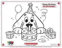 Activities For Kids Birthday Coloring Pages Happy Birthday Coloring Pages Dog Coloring Page