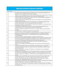 SGEM 2019 Conference Programme: PUBLISHERS