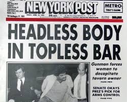 Easier to read, affordable to print, it's the perfect compromise. Best Tabloid Headlines Ever