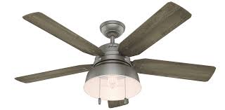The hunter douglas range of exterior metal ceilings, are specifically designed to withstand harsh conditions. Hunter Mill Valley 52 Indoor Outdoor Ceiling Fan In Matte Silver Lightsonline Com