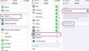 كيفية عمل backup للأيفون والأيباد على icloud و itunes icloud iphone ipad photo