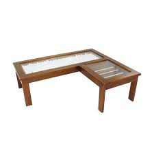 Why you'll love it its elevated, coastal look. Coffee Table L Shaped Mahogany Arpico Furniture