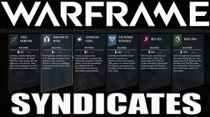 Syndicate | Warframe Wiki | Fandom