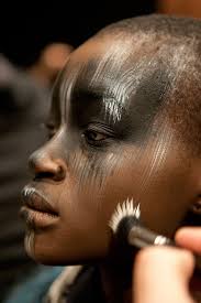 Backstage At Vivienne Westwood Makyaj Portre Yuzler