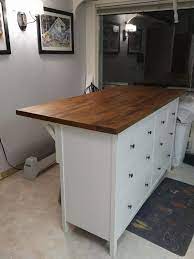 Kitchen island with stainless steel top. Kitchen Island Breakfast Bar Ikea Novocom Top