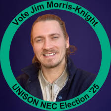 I am proud to be standing to represent water, environment and transport  workers in UNISON