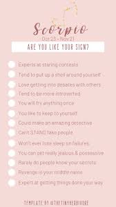 Are You A Scorpio Use This Fun Zodiac Instagram Template To See If You Have Traits Like Other Scorpios What Bingo Template Instagram Template Free Instagram